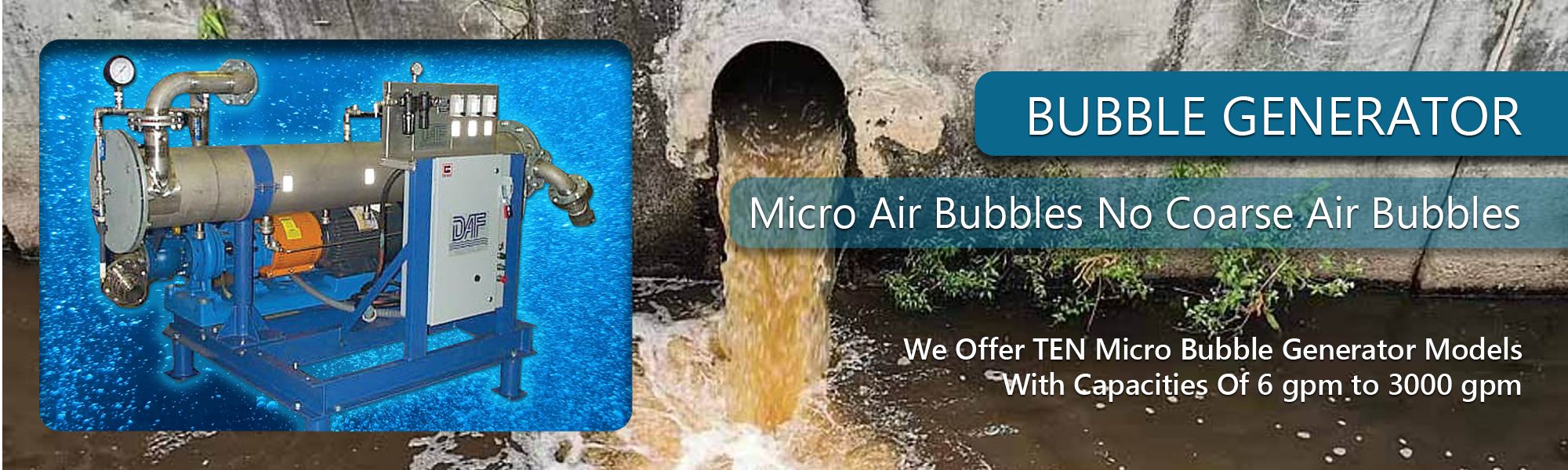 Micro Bubble Generator